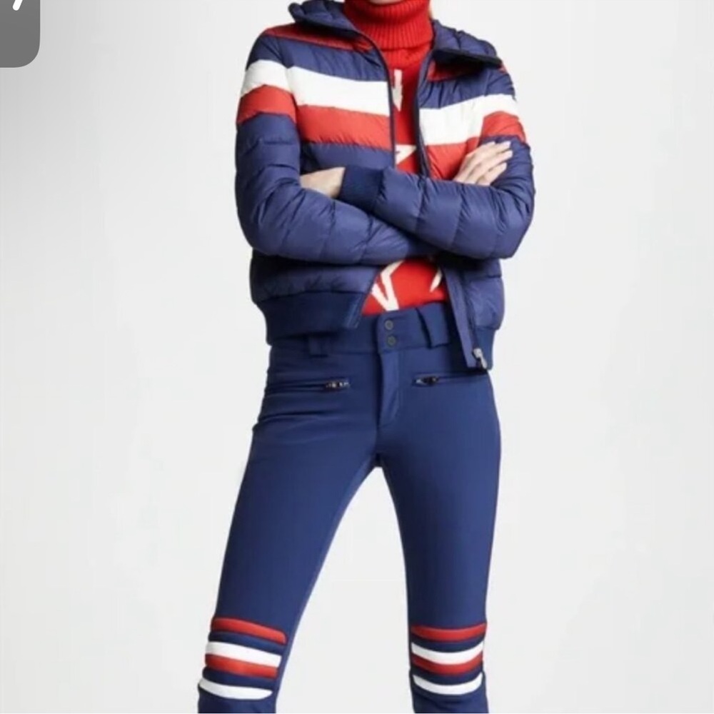 Perfect Moment Navy and Red Skinny Pants
